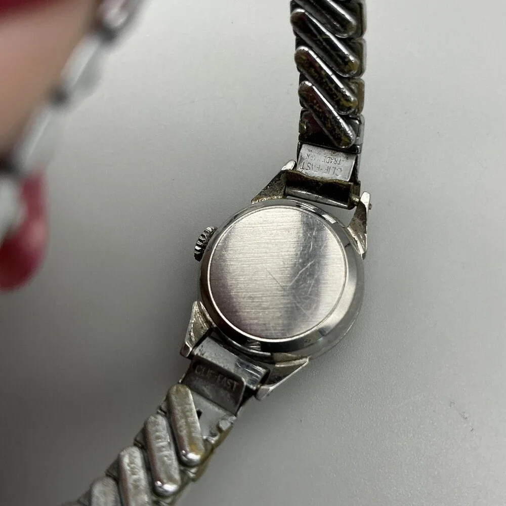 Vintage Movado Women Watch 19mm Stainless Stretch 30 Jewels Manual Swiss Stretch